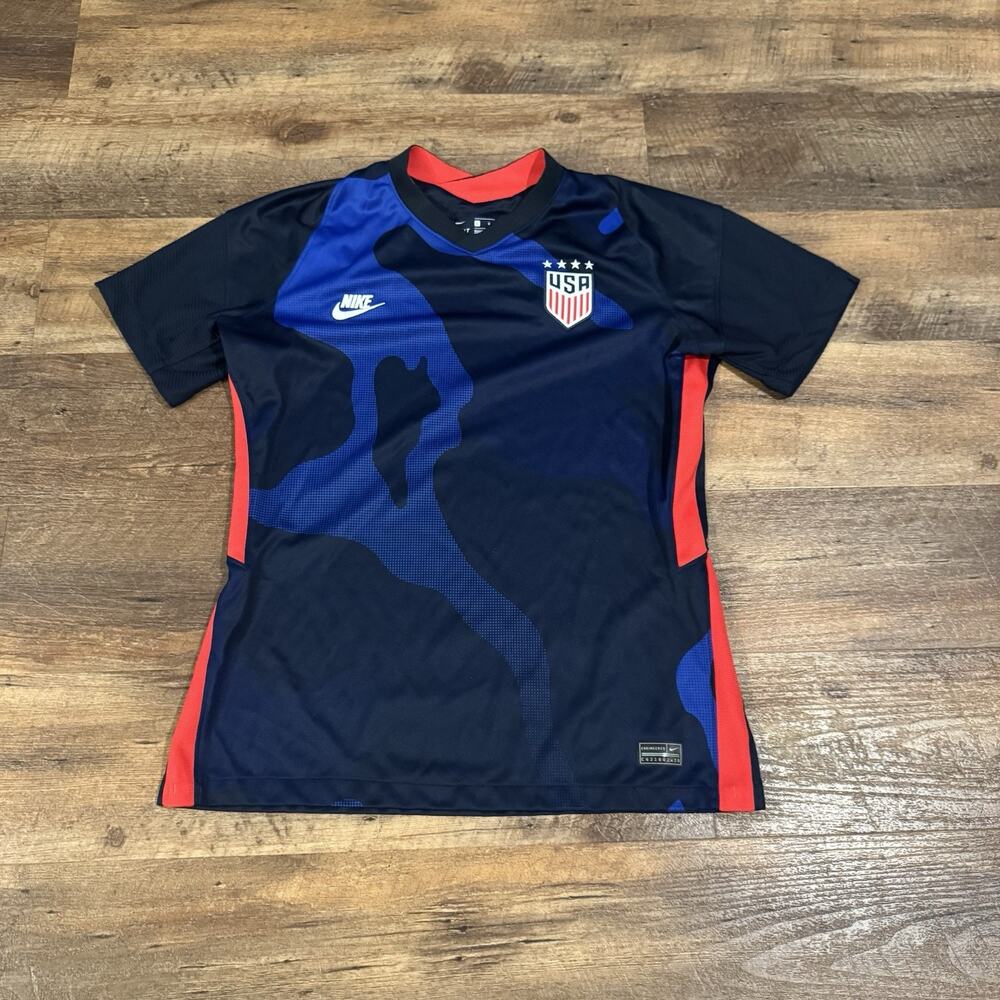 USA Women's National Team Soccer Jersey T-Shirt 2020 2021 Away Nike USWNT Large